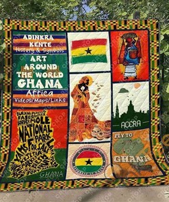 Ghana Quilt Blanket Bedding Set