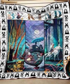 Ghibli Be Kind Spirited Away Quilt Blanket Bedding Set