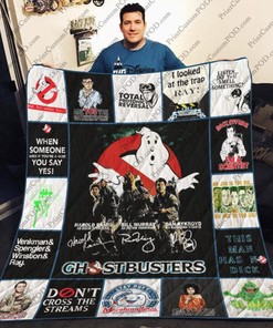 Ghostbusters Quilt Blanket For Fans Ver 17-3