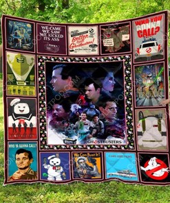 Ghostbusters Who Ya Gonna Call Quilt Blanket Bedding Set