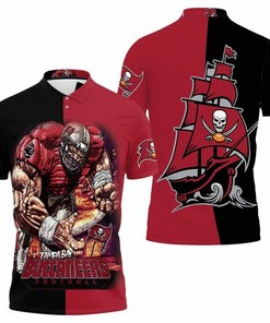 Giant Tampa Bay Buccaneers Nfc South Division Champions Super Bowl 2021 3D All Over Print Polo Shirt
