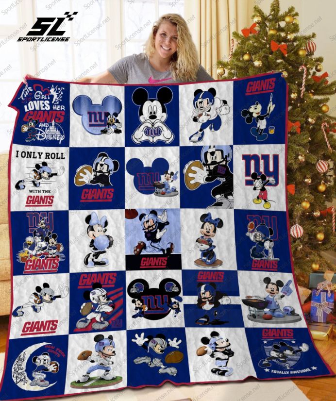 Giants Disney New York Quilt Blanket Bedding Set