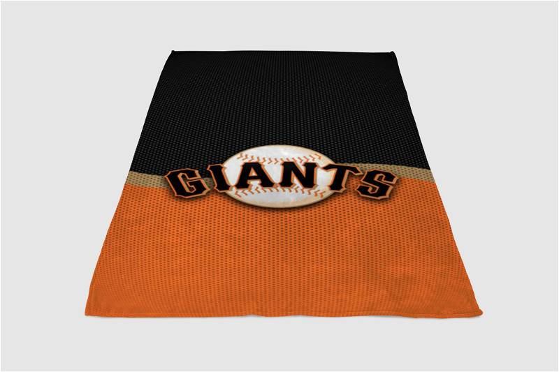 Giants Sherpa Fleece Blanket Gifts for Family, for Couple