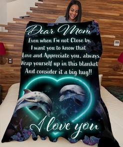 Gift For Mom Premium Fleece Blanket Quilt Blanket Bedding Set