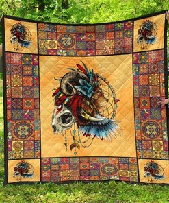 Gift Ideas for Wildlife Lovers: Native Lion 3D Quilt Blanket Bedding Set