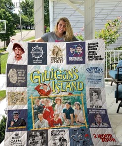 Gilligan's Island 3 Hour Tour Quilt Blanket Bedding Set