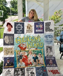Gilligans Island American Sitcom Quilt Blanket Bedding Set