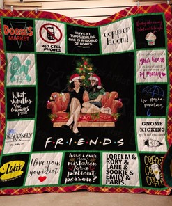 Gilmore And Friends Christmas Quilt Blanket Bedding Set
