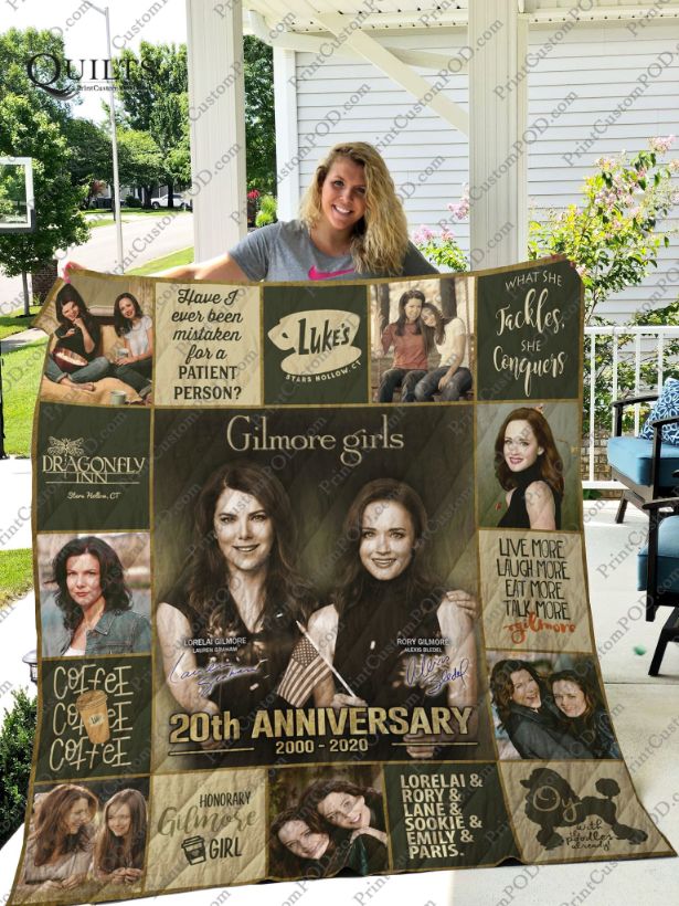 Gilmore Girl 20th Anniversary 2000 2020 Quilt Blanket Bedding Set