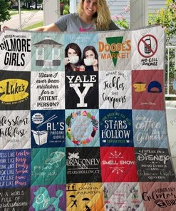 Gilmore Girl Quilt Blanket Bedding Set for Home Décor