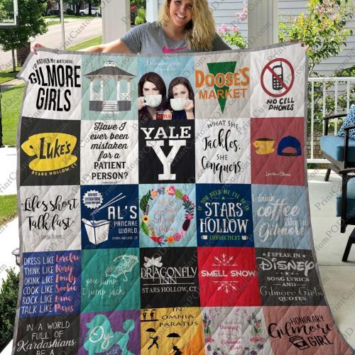 Gilmore Girl Quilt Blanket Bedding Set for Home Décor