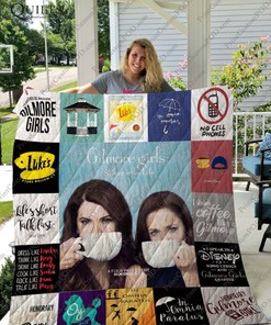 Gilmore Girls Drink Coffee Combined Quilt Blanket Bedding Set