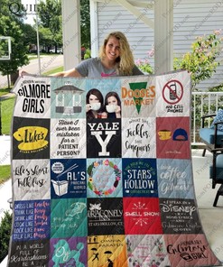 Gilmore Girls No Cellphones Custom Quilt Blanket