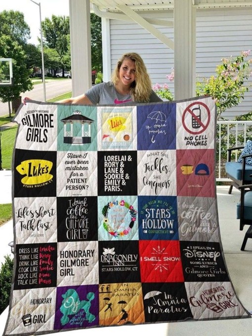 Gilmore Girls Quilt Blanket For Fans DUP