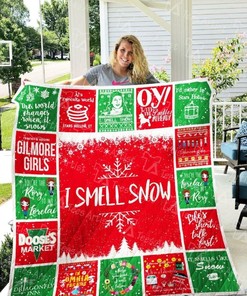 Gilmore Girls Xmas Quilt Blanket Bedding Set for Home Décor