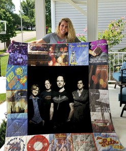 Gin Blossoms Band Quilt Blanket Bedding Set for Home Décor