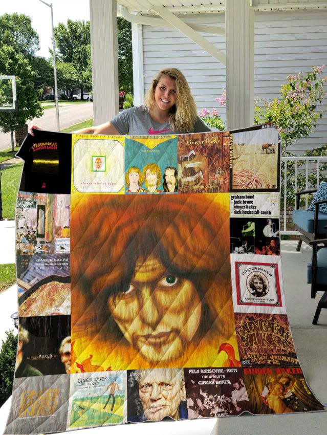 Ginger Baker Vintage Quilt Blanket Bedding Set