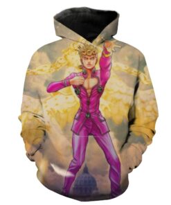 Giorno Stand Jojo Bizarre Stance Hoodie 3D