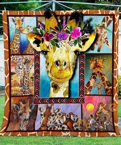 Giraffe – My Spirit Animal Quilt Blanket Bedding Set