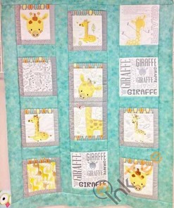 Giraffe V1 Quilt Blanket Bedding Set