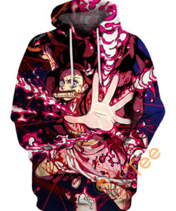 Girl With Prominent Fangs Hoodie 3D