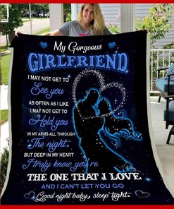 Girlfriend Fleece Blanket Quilt Blanket Bedding Set The One That I Love For Girlfriend