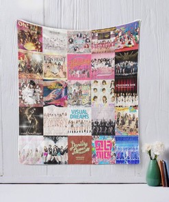 Girls Generation Kpop Group Quilt Blanket Bedding Set