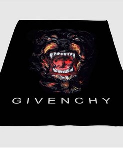 Givenchy Dog Sherpa Fleece Blanket Gifts for Family, for Couple