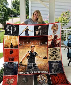 Gladiator Russel Crowe Collection Quilt Blanket Bedding Set