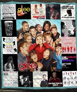 Glee TV Series Personalized Blanket Gift for Lovers with Pillowcases