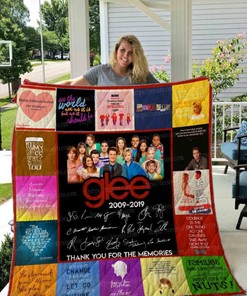 Glee Tv Series 2009 2019 Collection Quilt Blanket
