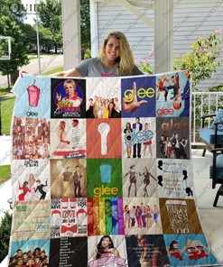 Glee Vintage Retro Quilt Blanket Bedding Set for Home Décor