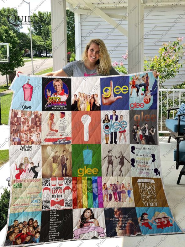 Glee Vintage Retro Quilt Blanket Bedding Set for Home Décor
