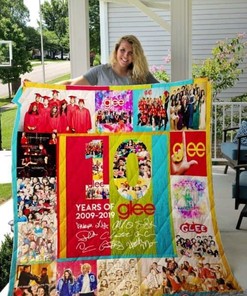 Glee Years Of Glee 2009 - 2019 Quilt Blanket Bedding Set