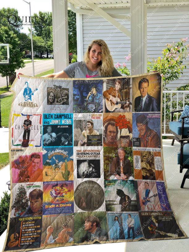 Glen Campbell For Fans Collection Quilt Blanket