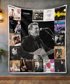 Glenn Frey Collection Album Quilt Blanket Bedding Set