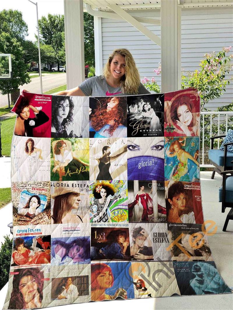 Gloria Estefan Quilt Blanket Bedding Set