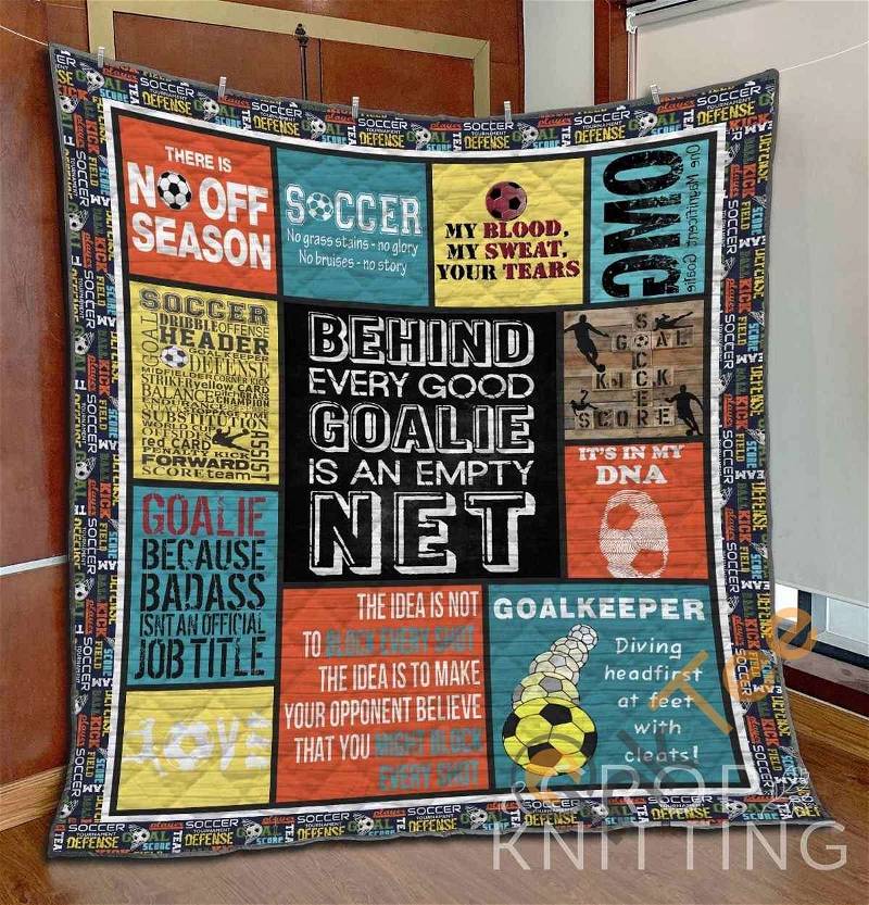 Goalkeeper Quilt Blanket Bedding Set