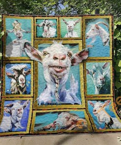 Goat Quilt Blanket Bedding Set