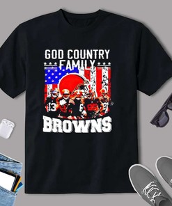 God Country Family Cleveland Browns T-Shirt