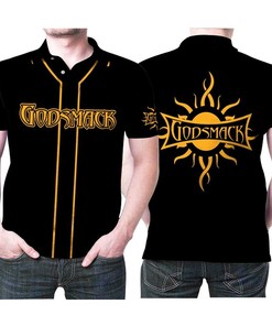 Godsmack Band Logo For Rock Music Fan Polo Shirt All Over Print Shirt 3d T-shirt