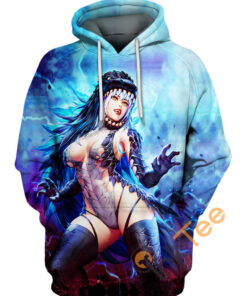 Godzilla Girl Ahegao Hoodie 3D