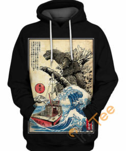 Godzilla Hoodie 3D