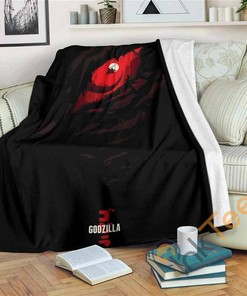 Godzilla Sherpa Blanket Fleece Blanket Gifts for Family