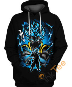 Gogeta Super Saiyan Blue Hoodie 3D