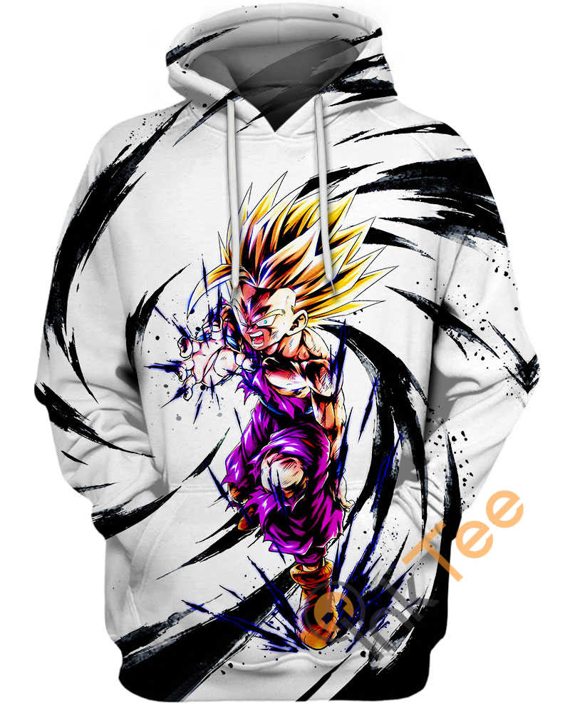 Gohan Super Saiyan Hoodie 3D