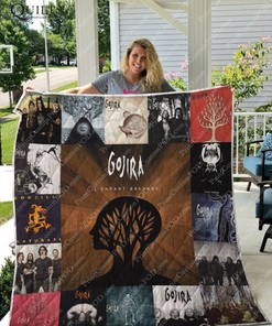 Gojira Band Albums For Fans Collection Quilt Blanket Bedding Set