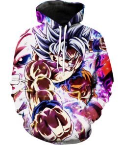 Goku And Jiren Dragon Ball Super Universe Arc Hoodie 3D
