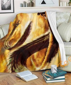 Goku Dragon Ball Sherpa Blanket Fleece Blanket Gifts for Family, for Couple