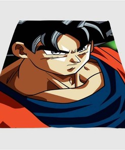 Goku Dragon Ball Sherpa Fleece Blanket Gifts for Family, for Couple